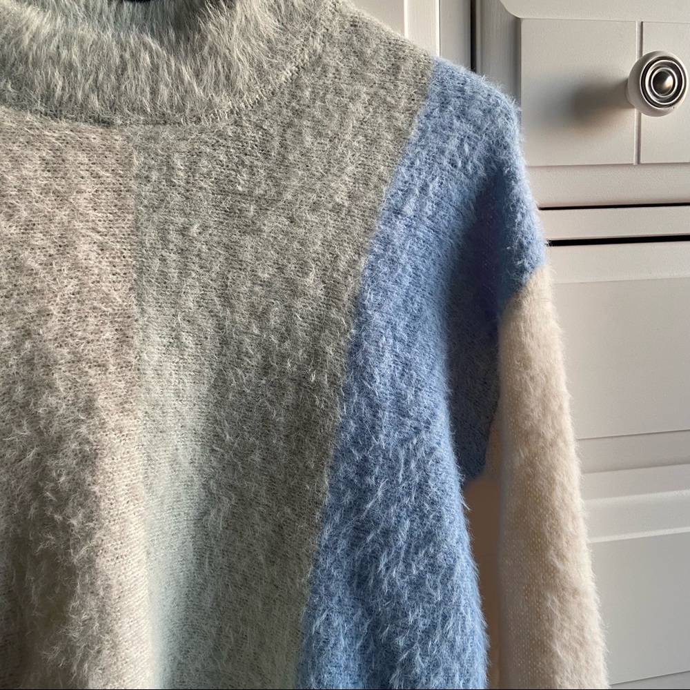 Colorblock Eyelash Sweater Wild Fable Target Size S - Picture 4 of 6